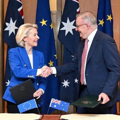 Austrália e União Europeia assinam acordo de comércio livre