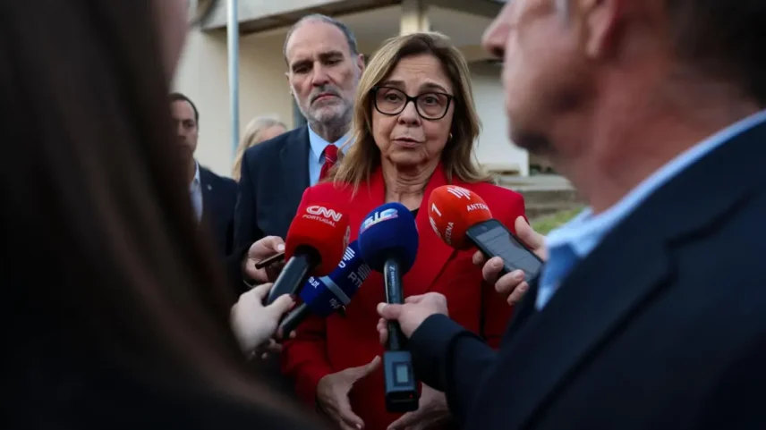 A ministra da Saúde, Ana Paula Martins