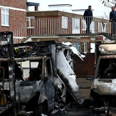 Dois suspeitos detidos por incêndio antissemita em Londres