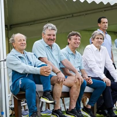 Dirigentes da FPF acompanham preparação para jogo contra México
