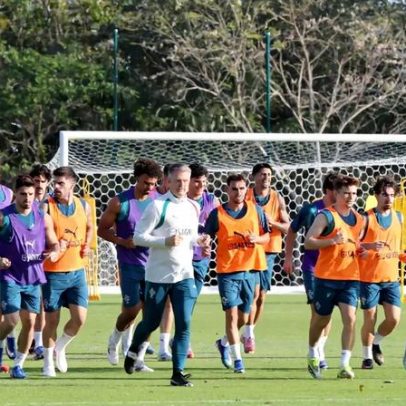 Onze titular das Quinas definido para o jogo com o México