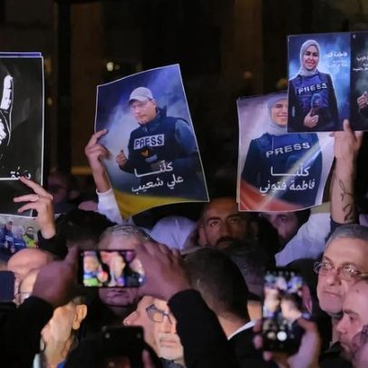 Teerão condena Israel pela morte de três jornalistas libaneses