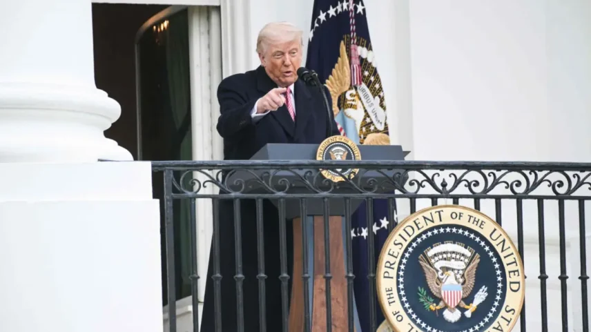 O presidente dos EUA, Donald Trump