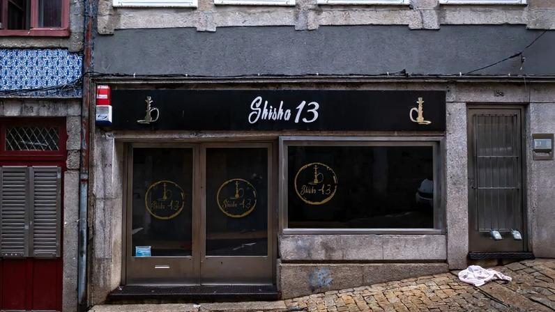 Homicídio que ocorreu junto ao bar "Shisha 13", na rua Escura, no Porto