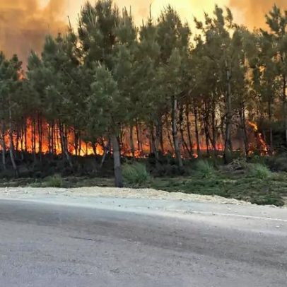A1 reaberta no sentido Sul-Norte após fogo ser controlado