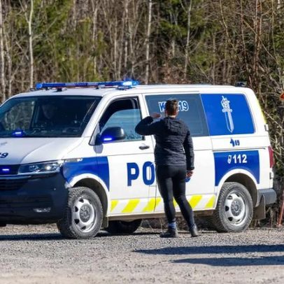Finlândia investiga drones caídos num lago congelado