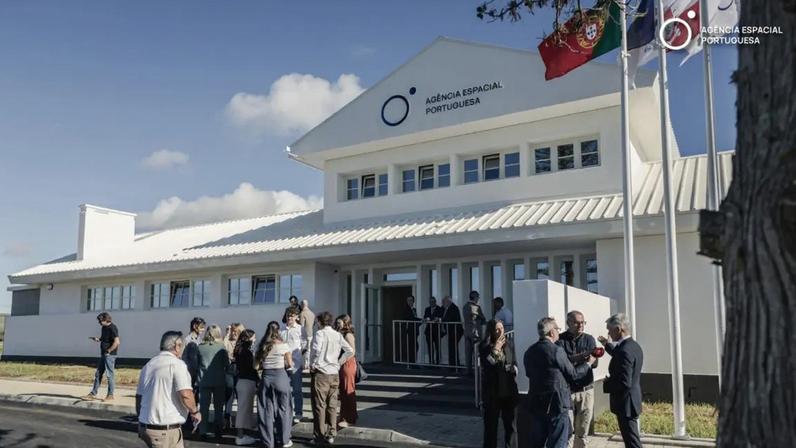 Sede da Agência Espacial Portuguesa (AEP) na ilha de Santa Maria, nos Açores