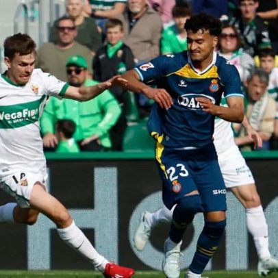 Protocolo antirracismo ativado no Elche e Espanyol