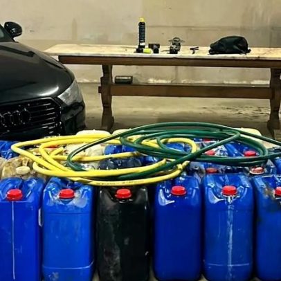 Dupla apanhada a furtar gasóleo de camião em complexo industrial