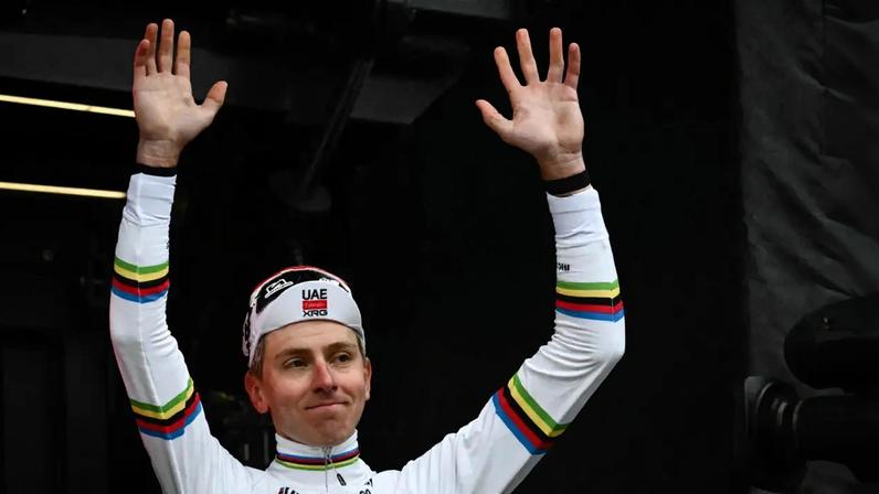 Ciclista esloveno estreou-se em 2026 com uma vitória