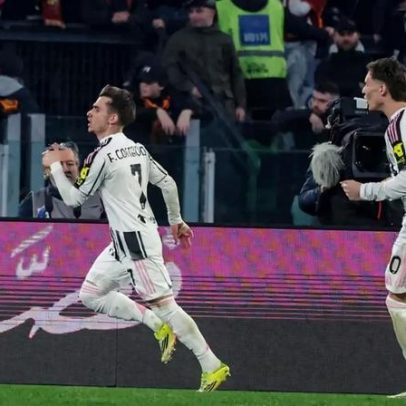 Francisco Conceição destaca-se no empate entre Juventus e Roma