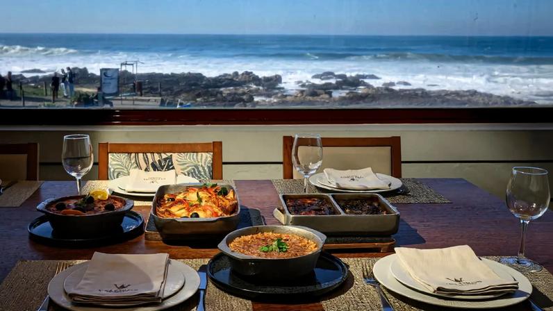 Restaurante Veleiros, em Perafita