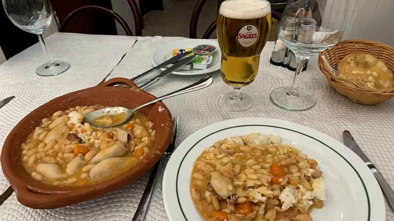 Restaurante A Courense, em Lisboa
