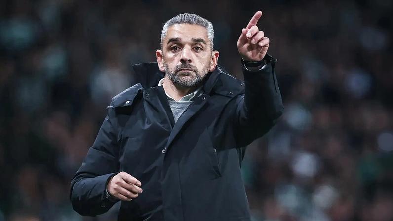 Rui Borges, treinador do Sporting