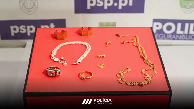 Peças furtadas foram recuperadas