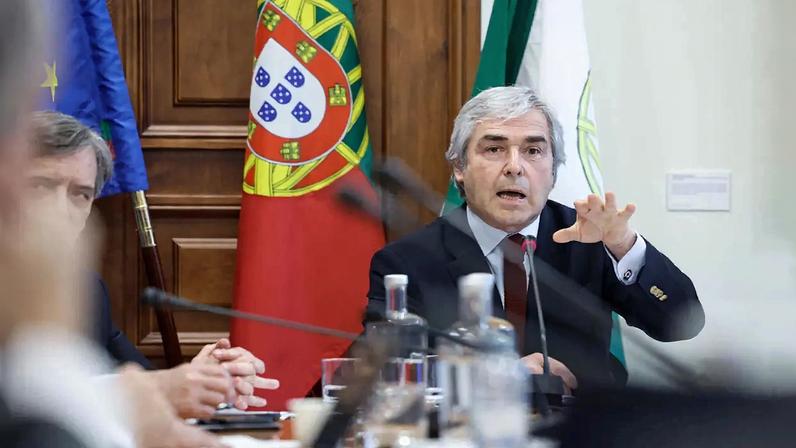 O ministro da Defesa, Nuno Melo