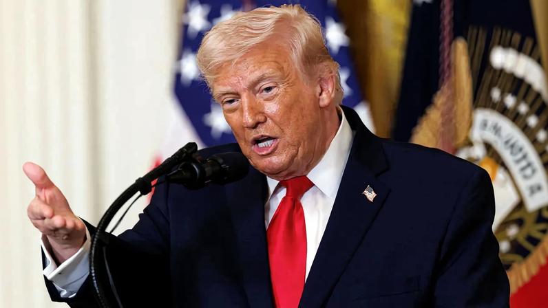 O presidente norte-americano Donald Trump