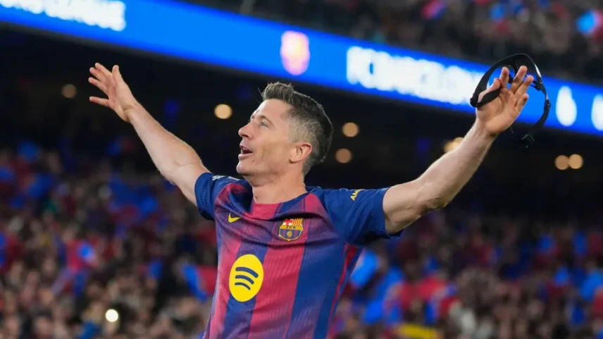 Lewandowski continua a brilhar no Barcelona e vai tentar levar a Polónia ao Mundial