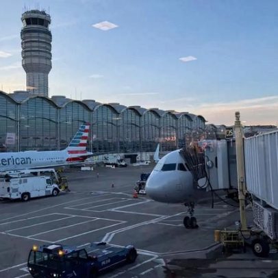 Cheiro de produto químico provoca suspensão de voos em aeroportos de Washington