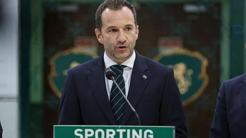 Frederico Varandas foi reeleito presidente do Sporting