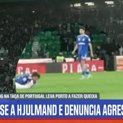 FC Porto apresenta queixa contra Hjulmand por alegado lance de agressão