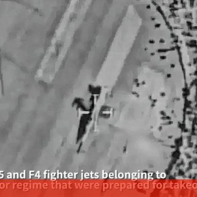 Israel afirma ter atingido dois aviões de combate iranianos