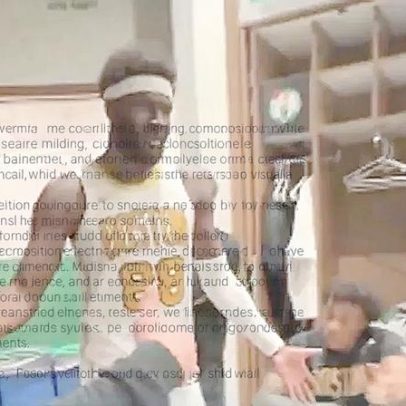 Neemias Queta aplaudido no balneário dos Celtics após noite memorável