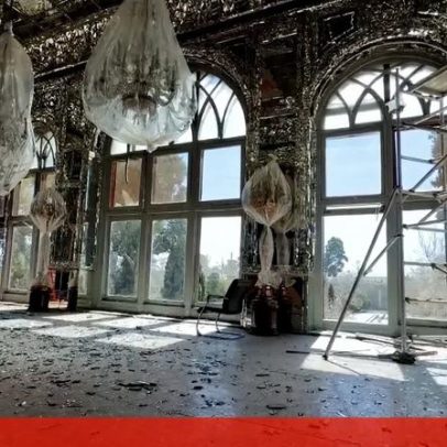 Vídeo mostra destruição de palácio iraniano património UNESCO