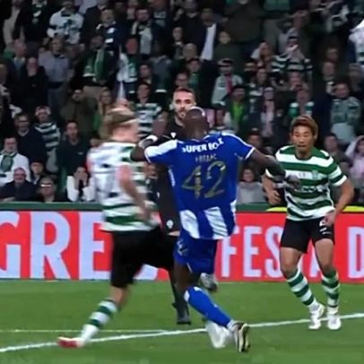 Penálti sobre Hjulmand permitiu ao Sporting abrir marcador frente ao FC Porto