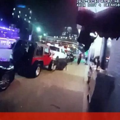 Polícia de Austin localiza suspeito de tiroteio num bar, com imagens