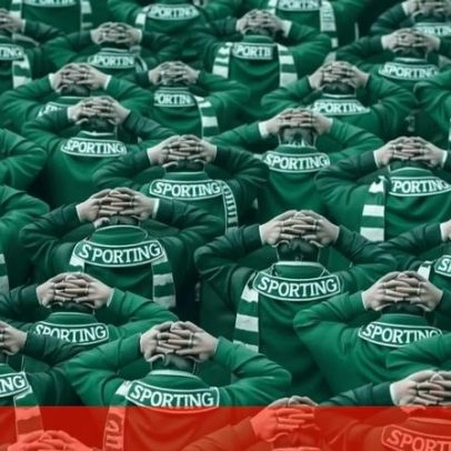 Claques protestam ao minuto 12 no Sp. Braga-Sporting