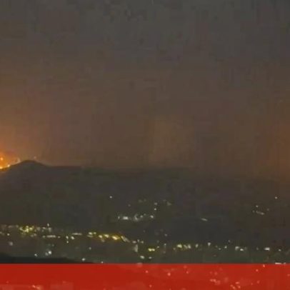 Imagens mostram novos bombardeamentos noturnos de Israel contra Teerã
