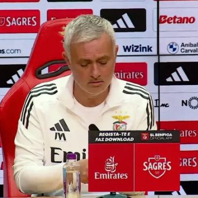 Mourinho diz ter sentido necessidade de mandar mensagem a Farioli e já agradeceu