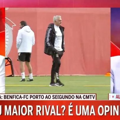 Vítor Pinto: até ao Benfica-FC Porto só se falará de Mourinho chamar parolo a Farioli