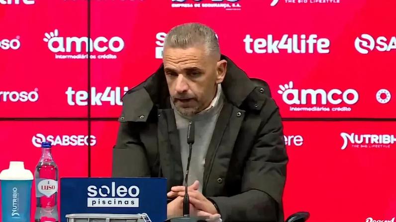 Rui Borges: «Na segunda parte fomos perdendo energia mas não serve de desculpa»