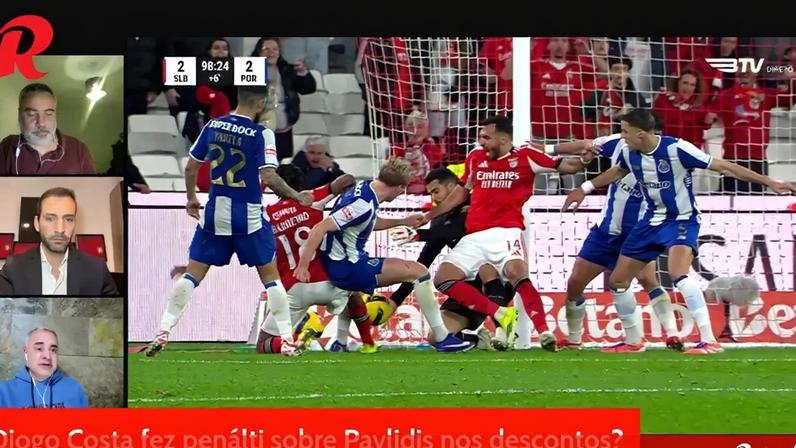 Marco Ferreira e Jorge Faustino fazem a vistoria aos lances do Sp. Braga-Sporting e do Benfica-FC Porto