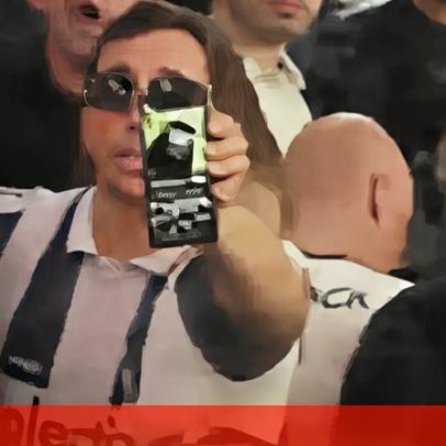 Adepto do FC Porto mostra macaco e imita gesto a benfiquistas no clássico