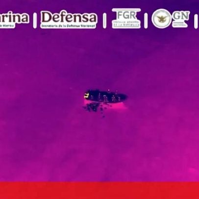 Marinha do México apreende quase duas toneladas de cocaína no mar