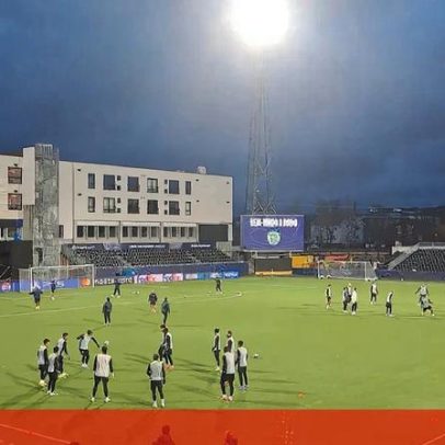 Sporting treina na Noruega com temperaturas amenas e cânticos vindos da janela