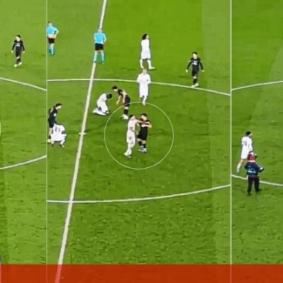 Tensão entre Vitinha e Enzo Fernández no final do PSG-Chelsea; Mendes interveio