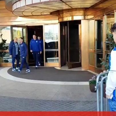 Plantel do FC Porto treina em Estugarda e Diego junta-se a Rodrigo Mora