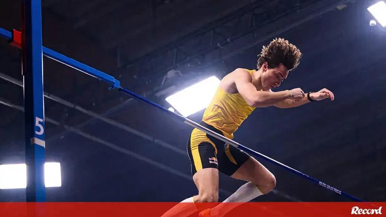 Novo ano, o mesmo Duplantis: sueco volta a bater recorde mundial do salto com vara