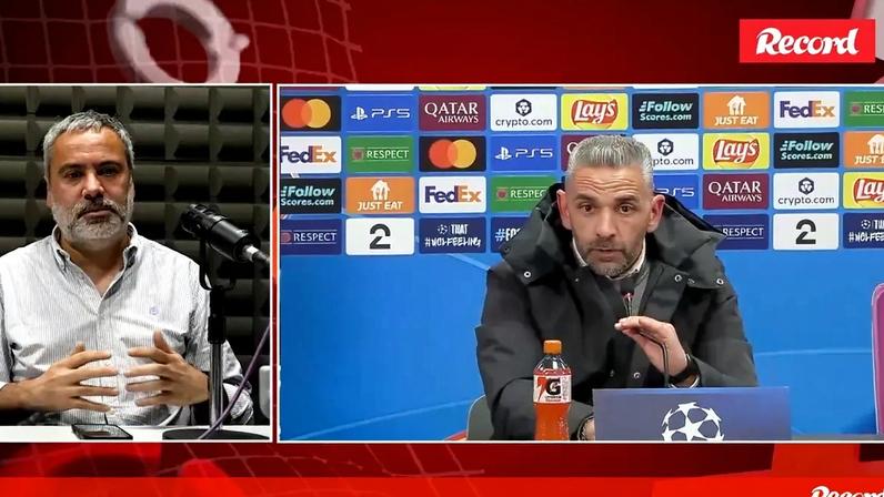 Sérgio Krithinas diz que Rui Borges não vence jogos grandes