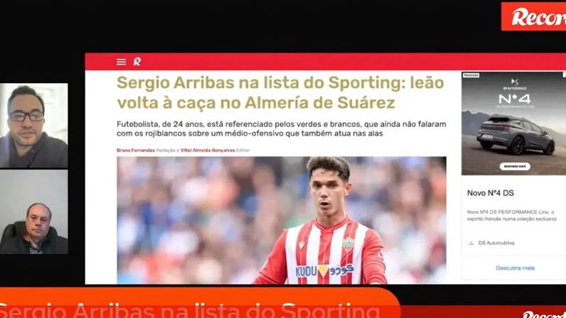 10 Minutos Record: Sporting espreita ex-clube de Luis Suárez e FC Porto brilha na Liga Europa