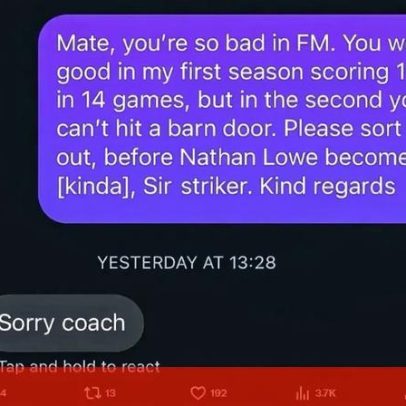 Matanovic criticado por desempenho fraco no Football Manager