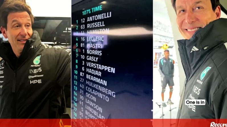 Wolff pensou em três carros após pódio com Antonelli, Russell e Hamilton