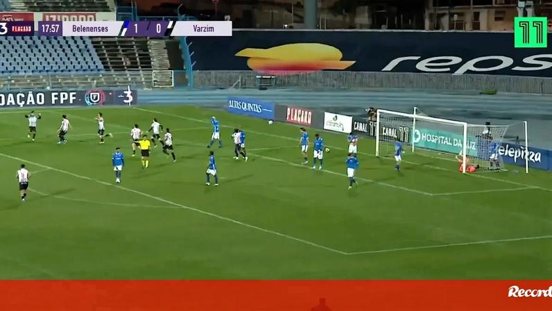 Canto olímpico do Varzim pode ser o melhor golo da Liga 3