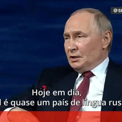 Putin afirma que Israel é quase um país de língua russa