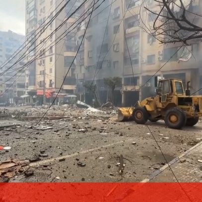 Beirute em operações de limpeza após ataques israelitas