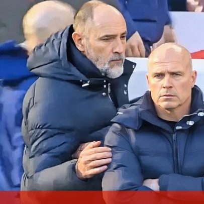 Tudor confundiu funcionário do Tottenham com Arne Slot, dizem imagens